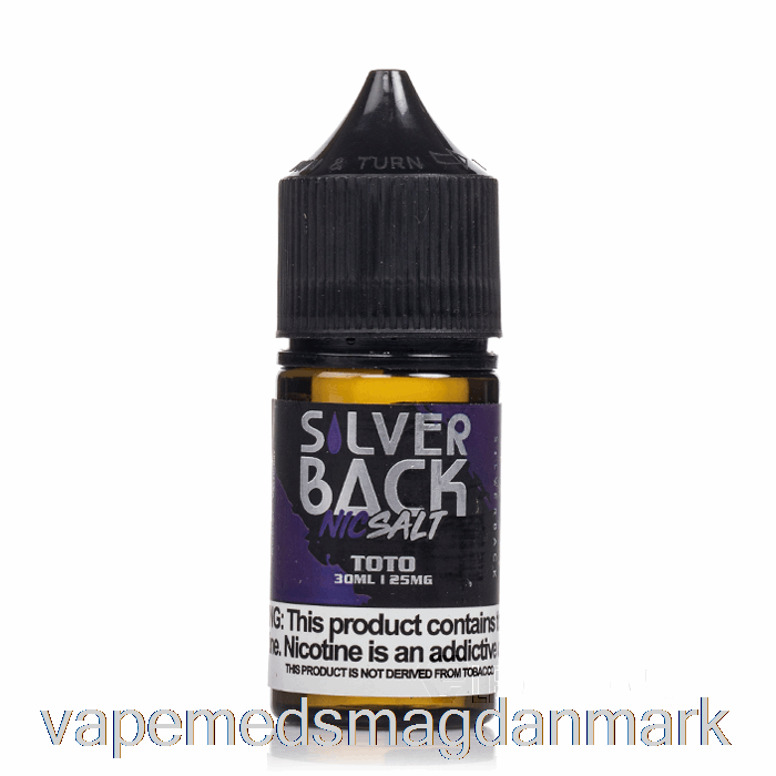 Vape Uden Nikotin Toto - Silverback Juice Co. Salt - 30ml 25mg